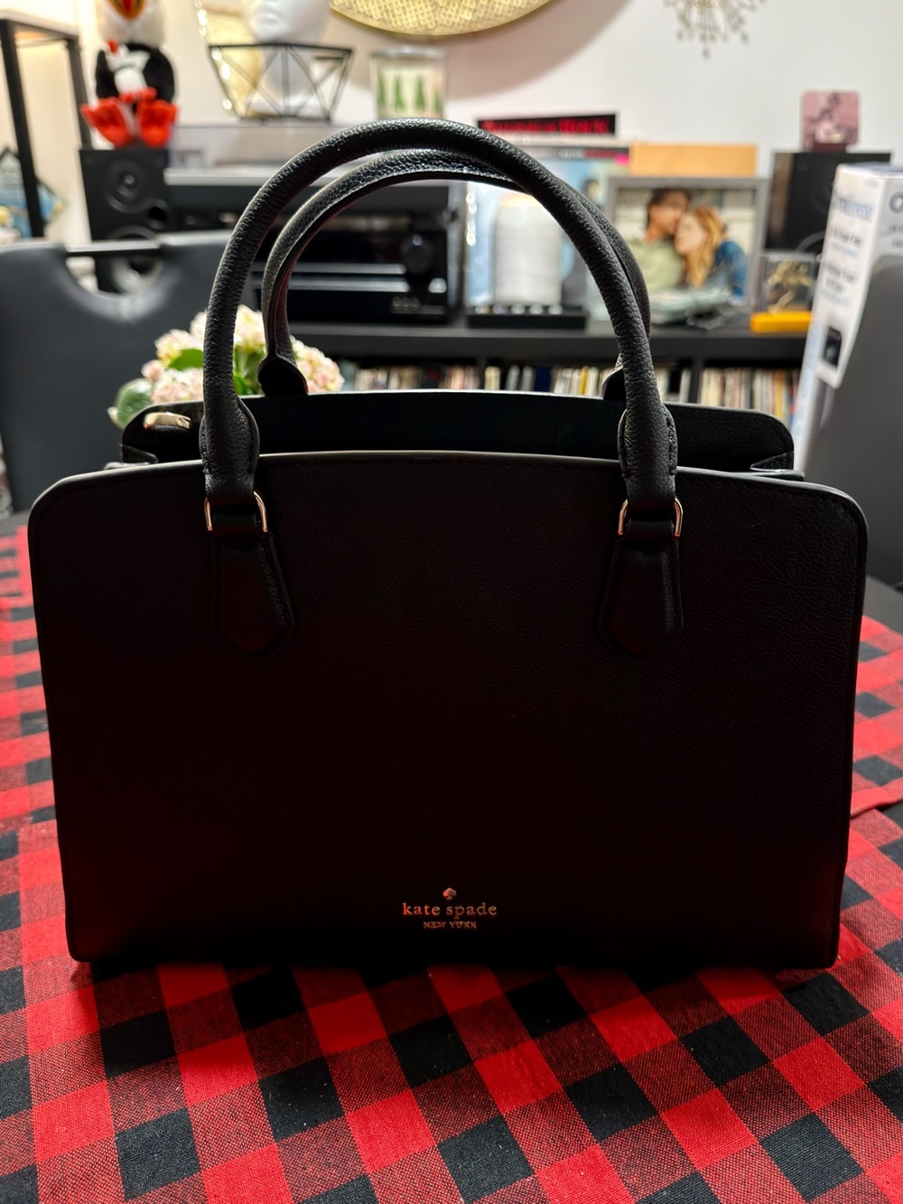 kate spade New York Addie Black Satchel